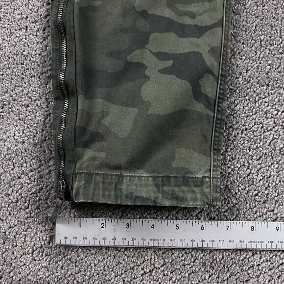 Abercrombie & Fitch Camo Cargo Pants Men's 36 x 32 Rustin Athletic Slim Military - Picture 12 of 14